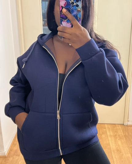 Veste Elena – Zippée à capuche