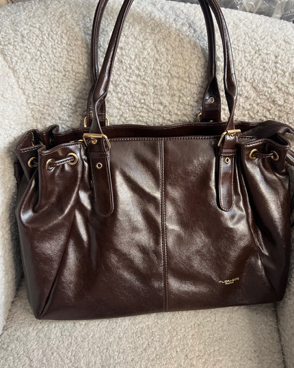 SAC JULIETTE XL BRILLANT- CUIR SYNTHÉTIQUE