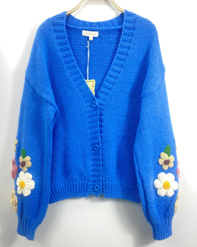 LILY Cardigan - Romantic Floral Pattern