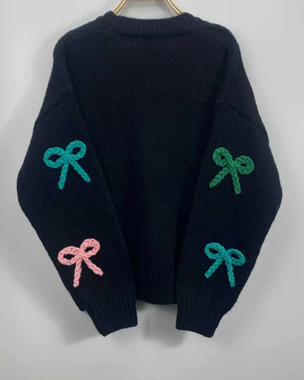 Cardigan Oriane - Détail Noeud Romantique