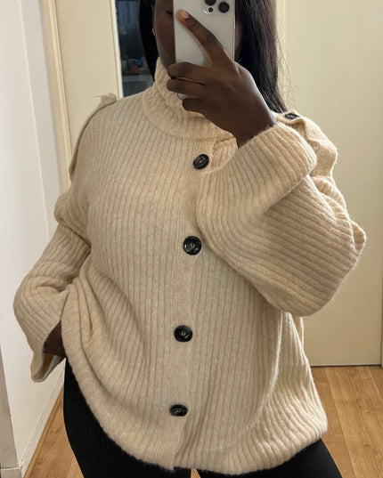 GILET LYA - MAILLE DOUCE
