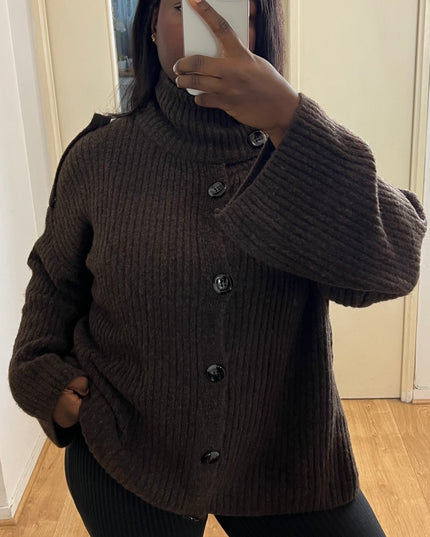 GILET LYA - MAILLE DOUCE