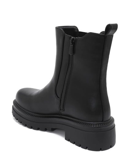 BOTTINES CHELSEA – EFFET CUIR