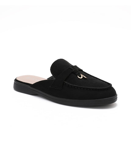 Mule Loafer - CAMILLE Pompon Doré