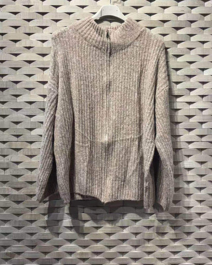 GILET ALMA – MAILLE DOUCE ZIPPÉE