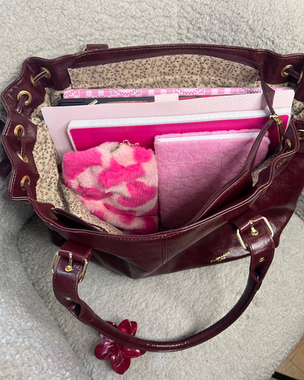 SAC JULIETTE XL BRILLANT- CUIR SYNTHÉTIQUE
