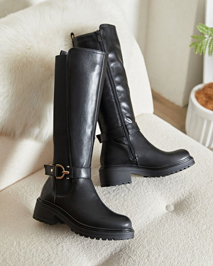 Bottes Elvire – hautes élastiquées élégantes & confortables