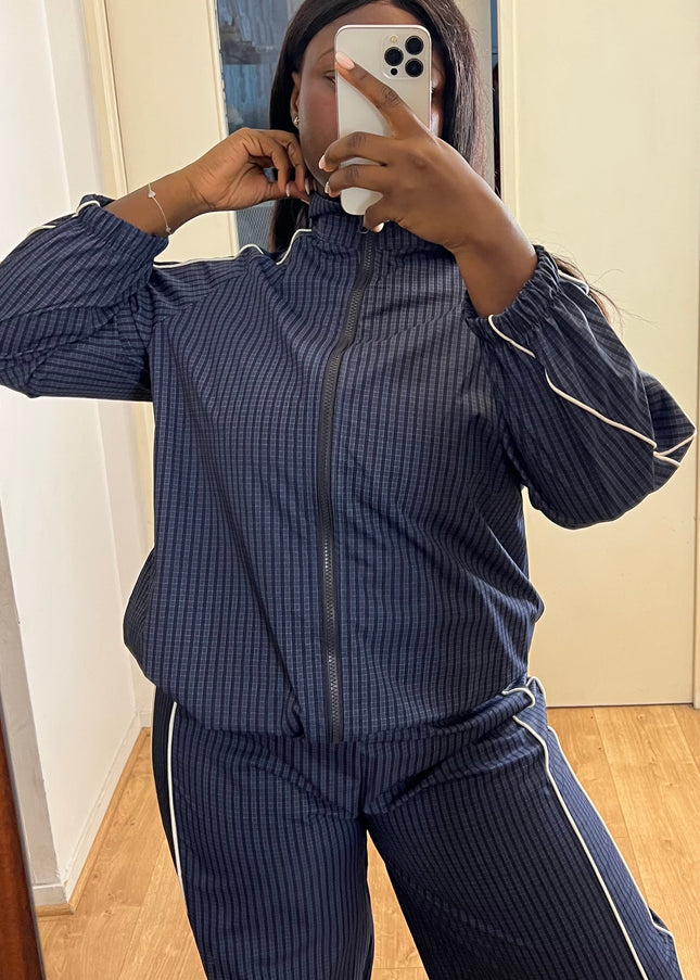 Ensemble Talya – Veste zippée et pantalon