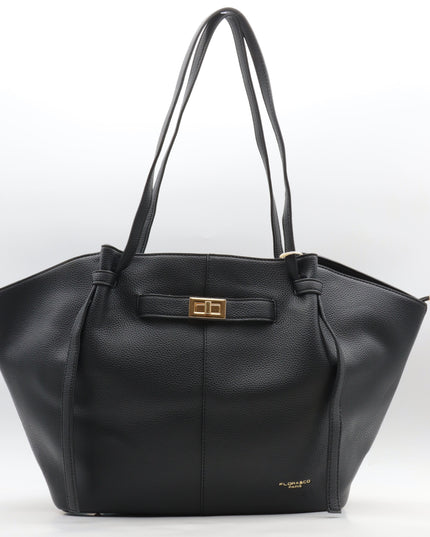 SAC MANÉLY - CUIR GRAINÉ SYNTHÉTIQUE
