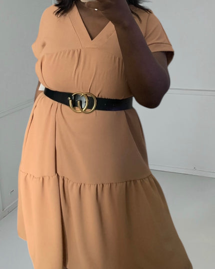 Robe SANA - Élégante Fluide Intemporelle