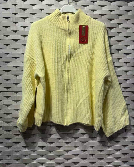 GILET ALMA – MAILLE DOUCE ZIPPÉE