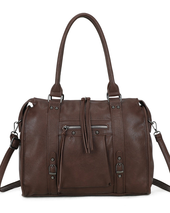 SAC GABRIELLA - MAT CUIR SYNTHÉTIQUE