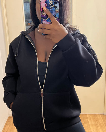 Veste Elena – Zippée à capuche