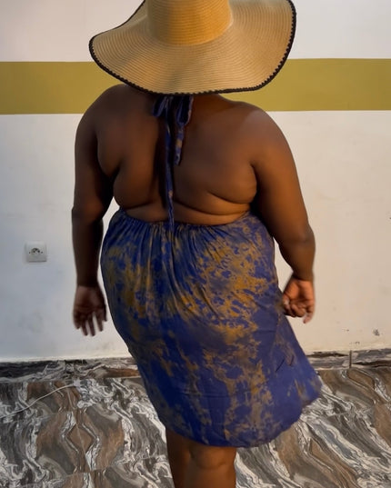 Robe Elvira Courte dos nue
