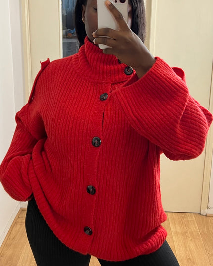 GILET LYA - MAILLE DOUCE