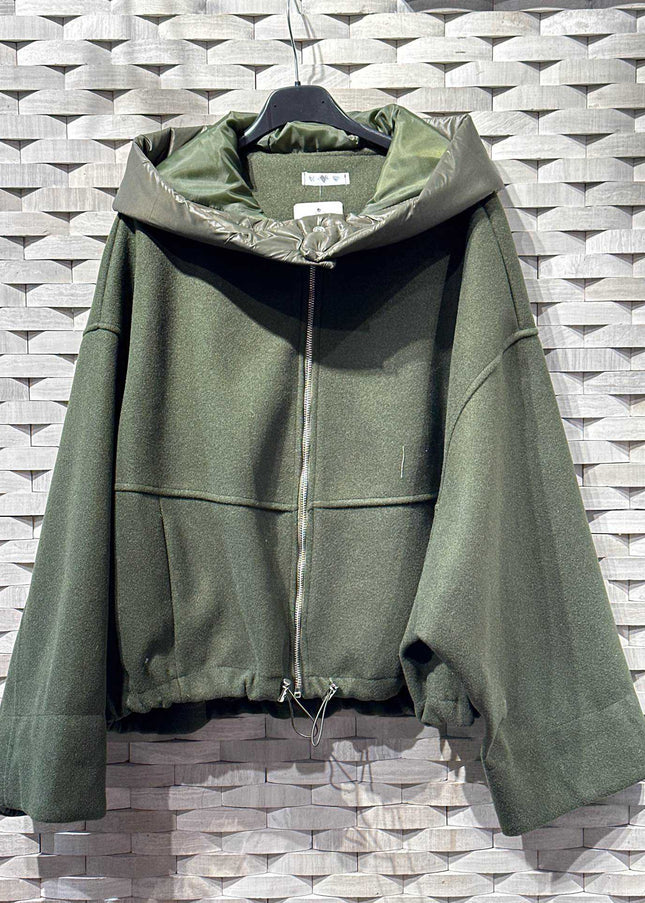 VESTE SORAYA – OVERSIZE À CAPUCHE