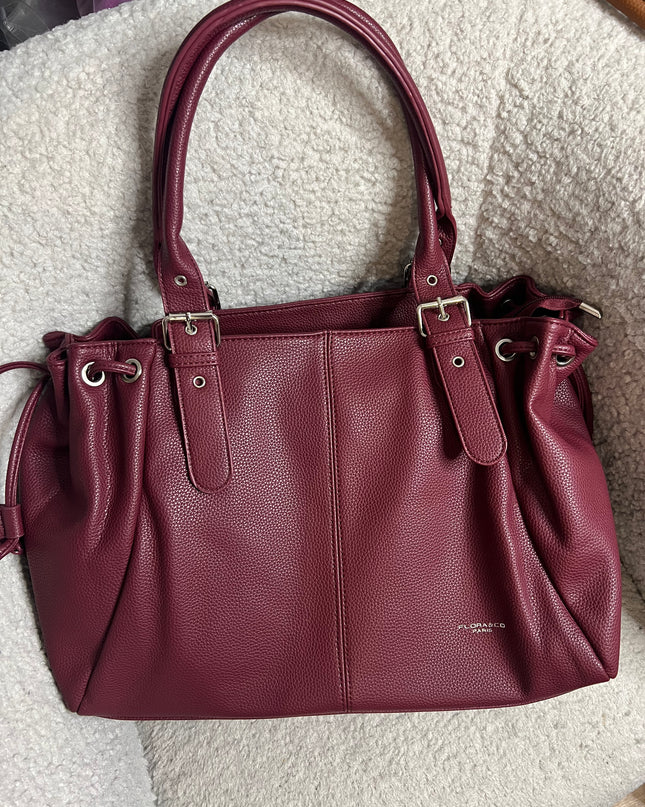 SAC JULIETTE XL - CUIR GRAINÉ SYNTHÉTIQUE