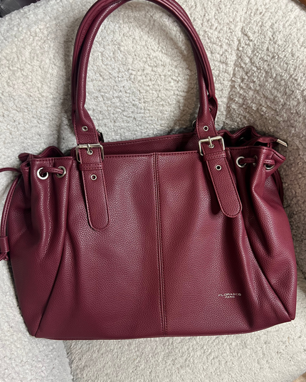 SAC JULIETTE XL - CUIR GRAINÉ SYNTHÉTIQUE