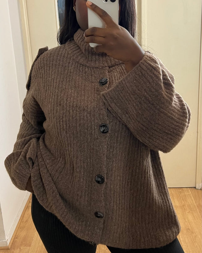 GILET LYA - MAILLE DOUCE