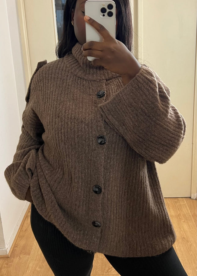 GILET LYA - MAILLE DOUCE
