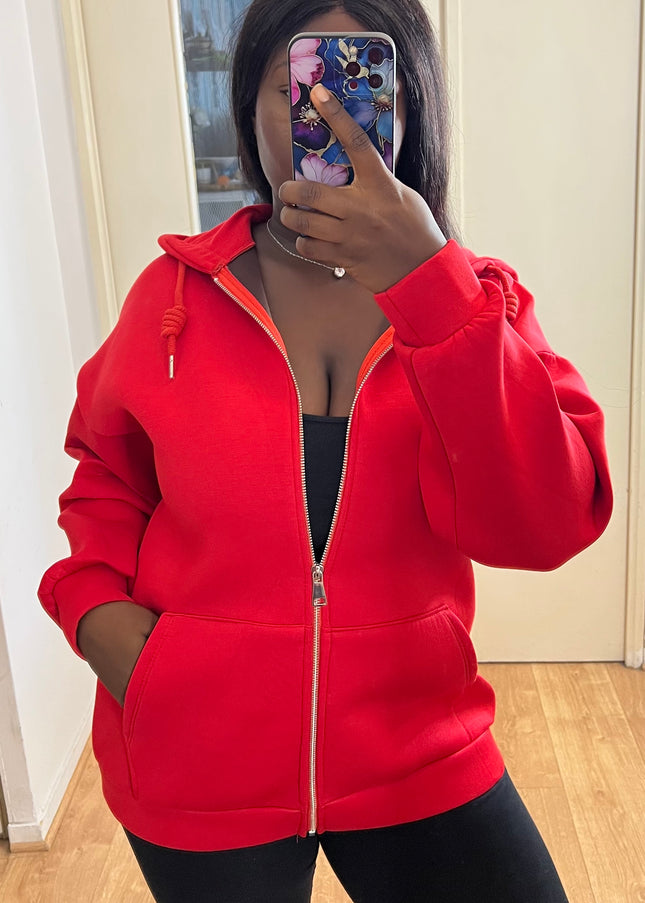 Veste Elena – Zippée à capuche