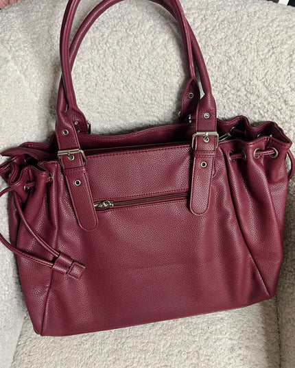 SAC JULIETTE XL - CUIR GRAINÉ SYNTHÉTIQUE
