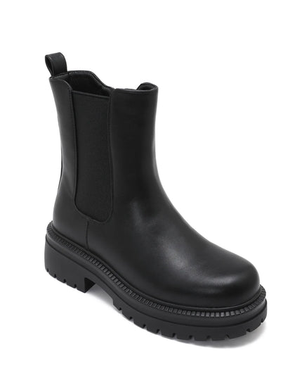 BOTTINES CHELSEA – EFFET CUIR