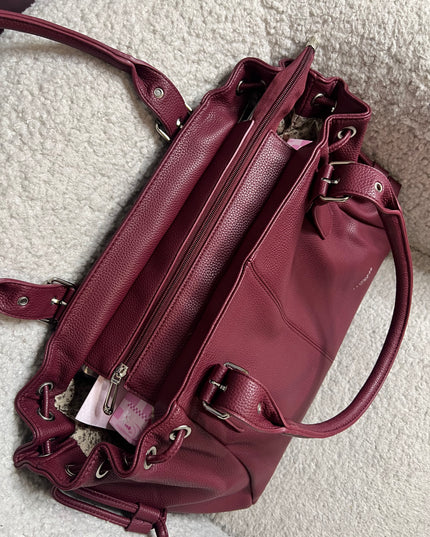 SAC JULIETTE XL - CUIR GRAINÉ SYNTHÉTIQUE