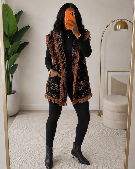Gilet sans manches Alba – Motif Bandana
