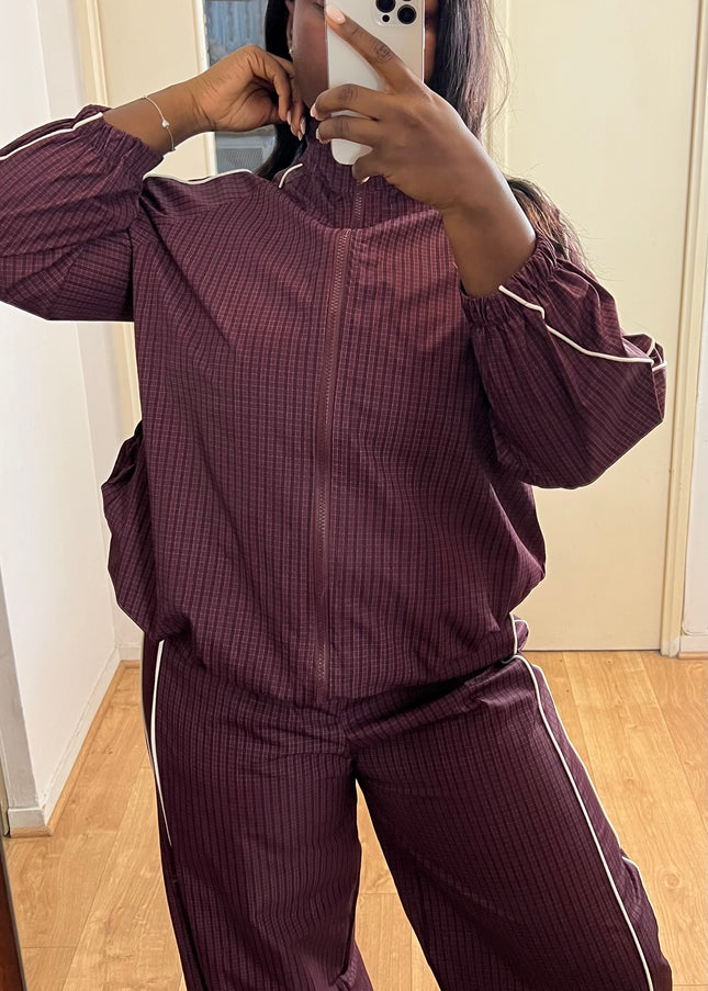 Ensemble Talya – Veste zippée et pantalon