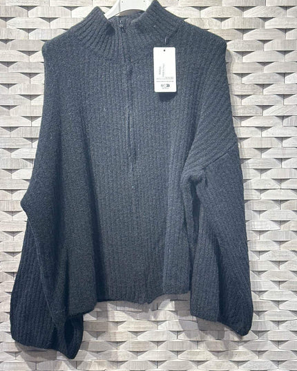 GILET ALMA – MAILLE DOUCE ZIPPÉE