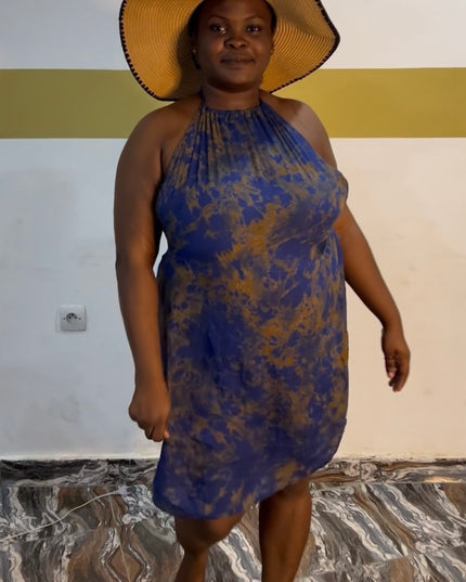 Robe Elvira Courte dos nue