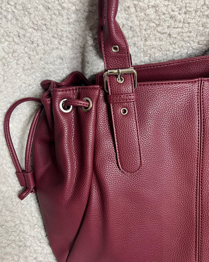 SAC JULIETTE XL - CUIR GRAINÉ SYNTHÉTIQUE