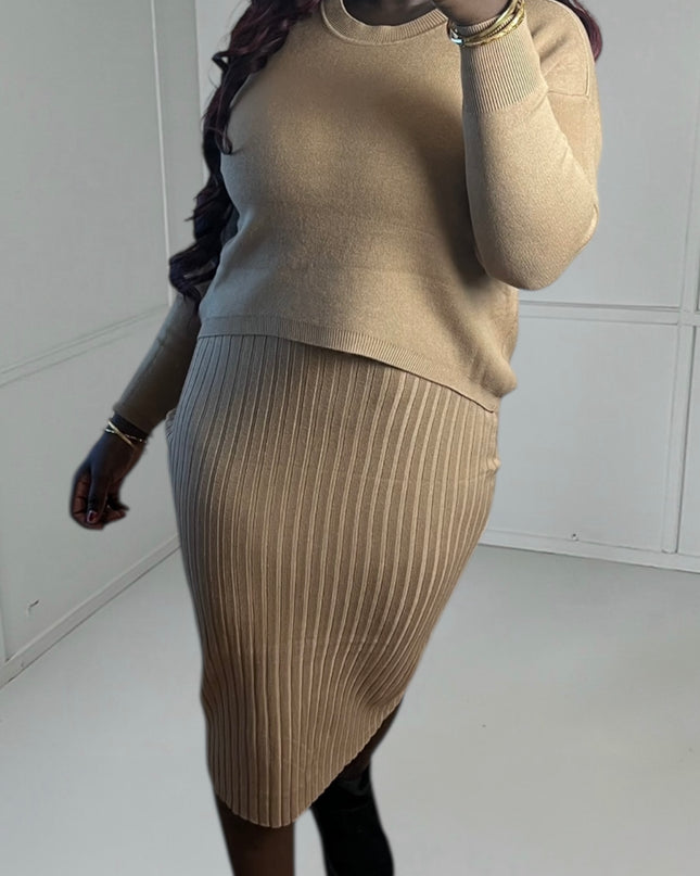 Robe Pull LÉONIE - Confort Chic Élégante