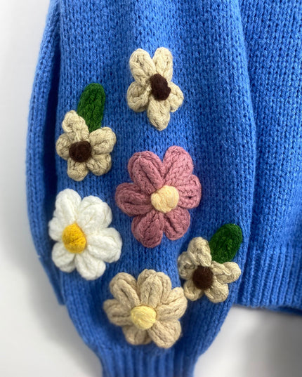 Cardigan LILY - Motif Fleur Romantique