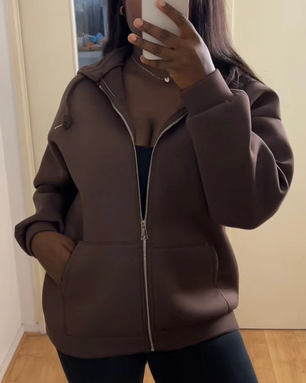 Veste Elena – Zippée à capuche