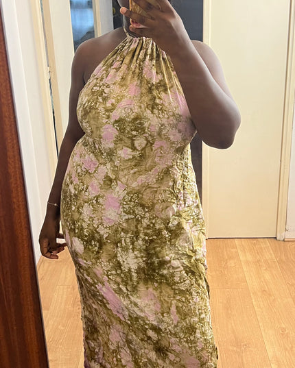 Robe Elvira longue dos nue