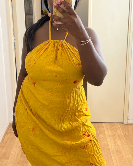 Robe Elvira Courte dos nue