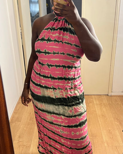 Robe Elvira longue dos nue