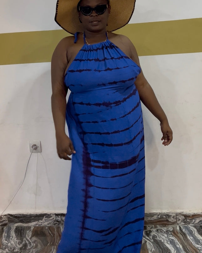 Robe Elvira longue dos nue