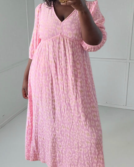 CHINANIE Dress - Long, Backless, 100% Cotton