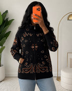 Noir/orange / S/M