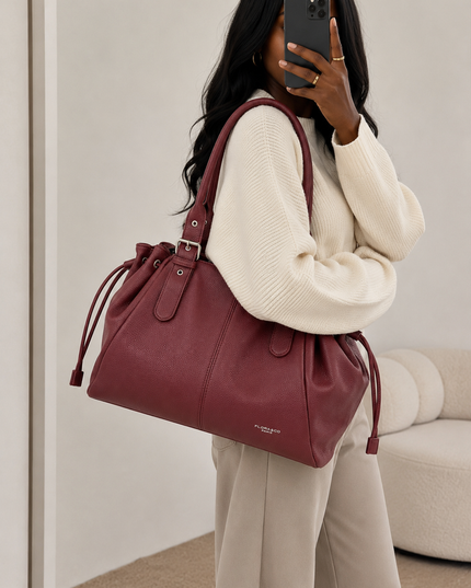 Sac Juliette XL – Cuir grainé synthétique
