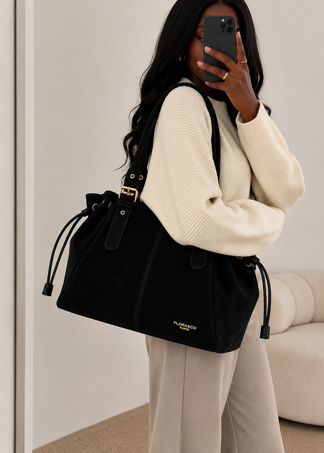 Sac Juliette XL – Daim synthétique