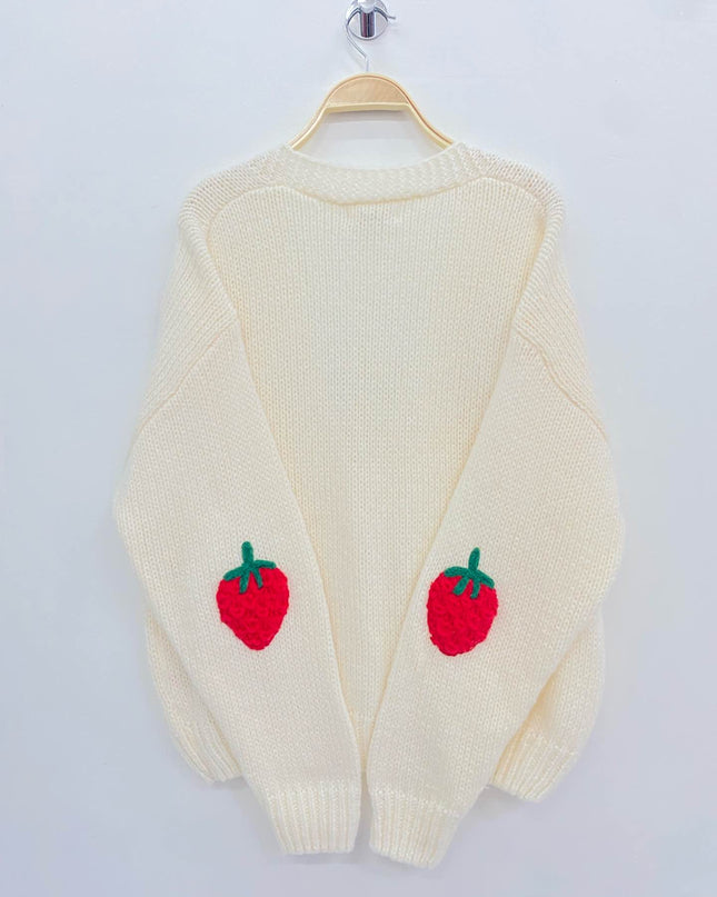 Strawberry Cardigan