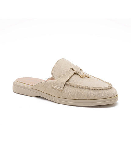 Mule Loafer - CAMILLE Pompon Doré