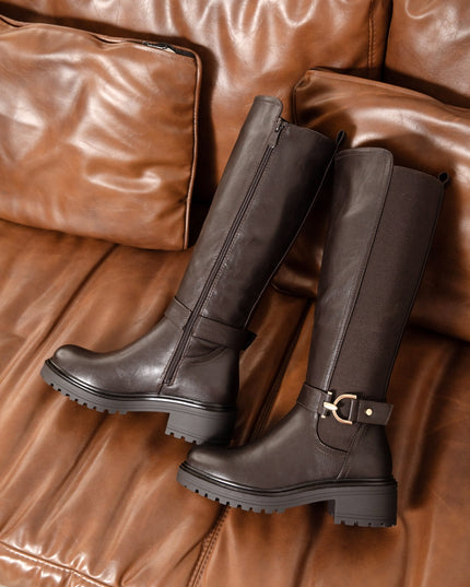 Bottes Elvire – hautes élastiquées élégantes & confortables